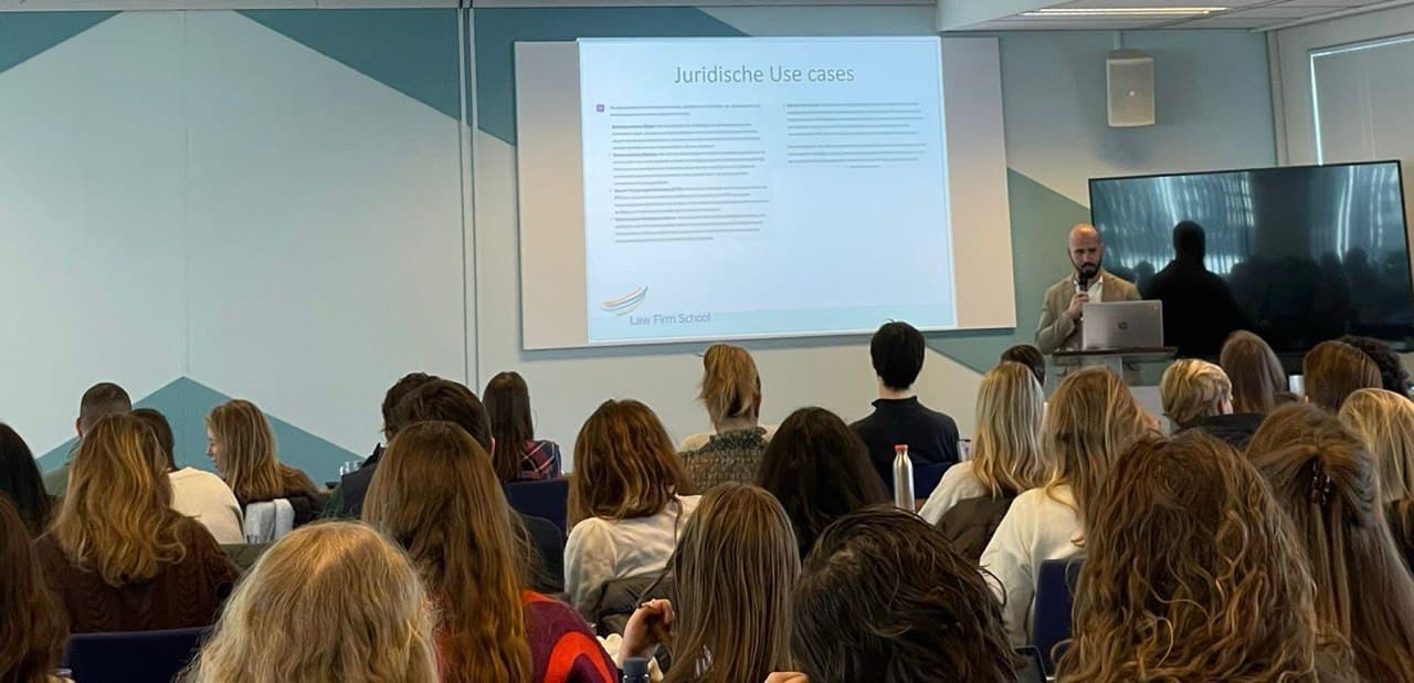 Zahed Ashkara bespreekt juridische AI use cases bij The Law Firm School